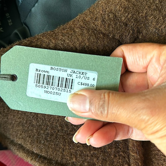 ALLSAINTS Boston Wool Blend Jacket - Picture 15 of 15